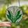 Nature Lovers' Radiant White Emerald Green Lily of the Valley Tiffany Stained Glass Floral Mosaic Pattern Stained Glass Suncatcher - 2