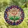 Art Lovers' Highly Detailed Tiffany Style Stained Glass Rose & Garden Mosaic, Pink & Emerald Jewel Tones Stained Glass Suncatcher - 4