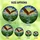 Wildlife Enthusiasts' Stained Glass Bald Eagle Mountain Forest Radiant Jewel Tones Orange Yellow Blue Stained Glass Suncatcher - 6