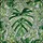 Nature Lovers' Tiffany Stained Glass Monstera Leaf Emerald Variegated Tropical Jewel Tone Intricate Botanical Mosaic Stained Glass Suncatcher - 7