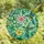 Nature Lovers' Edge-to-Edge Jewel Tone Hummingbirds Pink Blossom Stained Glass Botanical Mosaic Stained Glass Suncatcher - 4