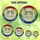 Cat Lovers' Intricate Stained Glass White Cat Emerald Eyes Rainbow Mosaic Tiffany Art Pattern Stained Glass Suncatcher - 6