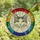 Cat Lovers' Intricate Stained Glass White Cat Emerald Eyes Rainbow Mosaic Tiffany Art Pattern Stained Glass Suncatcher - 4