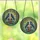 Art Aficionados' Stained Glass Ravens Embrace Tiffany Style Teal Purple Jewel Tone Forest Mosaic Stained Glass Suncatcher - HL4R4KxPg1