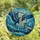Nature Lovers' Intricate Stained Glass Heron Courtship: Tiffany Style Blue Gold Mosaic Stained Glass Suncatcher - 7vhQ3wRxKr