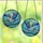 Nature Lovers' Intricate Stained Glass Heron Courtship: Tiffany Style Blue Gold Mosaic Stained Glass Suncatcher - R1Rbh3pTj_