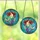 Women's Tiffany-Style Stained Glass Mermaid, Red Hair, Iridescent Tail, Jewel Tone Ocean Mosaic Stained Glass Suncatcher - 3