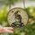 Fantasy Art Enthusiasts' Whimsical Rat Ornate Stained Glass Cosmic Chart Jewel Tone Mosaic Stained Glass Suncatcher - 2