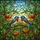Nature Lovers' Vibrant Tiffany Stained Glass Songbirds Branch Mosaic Design in Jewel Tones Stained Glass Suncatcher - 7