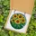 Art Lovers' Intricate Golden Sunflowers Emerald Leaves Stained Glass Mosaic Stained Glass Suncatcher - 5
