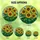 Art Lovers' Intricate Golden Sunflowers Emerald Leaves Stained Glass Mosaic Stained Glass Suncatcher - 6
