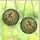 Fantasy Art Lovers' Intricate Tiffany Glass Fairy Iridescent Wings Emerald Green Golden Bronze Teal Mosaic Pattern Stained Glass Suncatcher - 3