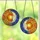 Celestial Enthusiasts Tiffany Stained Glass Moon Sun Kiss Mosaic Pattern Vibrant Blue Orange Yellow Stained Glass Suncatcher - 3