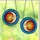 Celestial Art Lovers' Serene Crescent Moon Sun Embrace Tiffany Stained Glass Intricate Mosaic Blue Orange Red Jewel Tones Stained Glass Suncatcher - 3