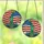 Patriotic Americans' Tiffany Stained Glass Statue of Liberty American Flag Mosaic Edge-to-Edge Jewel Tones Stained Glass Suncatcher - 3