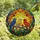 Nature Lovers' Tiffany Stained Glass Mosaic Three Vibrant Birds Perched Autumn Foliage Brilliant Jewel Tones Stained Glass Suncatcher - Bb9Pv0_c2Y