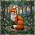 Nature Lovers' Majestic Fiery Orange Fox Tiffany Stained Glass Forest Floral Mosaic Stained Glass Suncatcher - 7