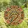 Art Lovers' Tiffany Style Stained Glass Blue Tits Pink Blossoms Amber Geometric Stained Glass Suncatcher - 4