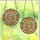 Art Lovers' Tiffany Style Stained Glass Blue Tits Pink Blossoms Amber Geometric Stained Glass Suncatcher - 3