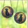 Dog Lovers' Intricate Tiffany Stained Glass Black Labrador Cosmic Stars Moon Floral Jewel Tones Stained Glass Suncatcher - 3