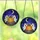 Halloween Enthusiasts' Tiffany Stained Glass Ghosts Jack-o'-Lantern Spooky Night Mosaic Jewel Tones Stained Glass Suncatcher - 3