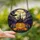 Spooky Season Lovers' Jewel Tone Stained Glass Jack-o'-Lantern Gothic Castle Forest Moon Stained Glass Suncatcher - 2