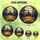 Spooky Season Lovers' Jewel Tone Stained Glass Jack-o'-Lantern Gothic Castle Forest Moon Stained Glass Suncatcher - 6