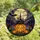 Spooky Season Lovers' Jewel Tone Stained Glass Jack-o'-Lantern Gothic Castle Forest Moon Stained Glass Suncatcher - 4