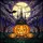 Spooky Season Lovers' Jewel Tone Stained Glass Jack-o'-Lantern Gothic Castle Forest Moon Stained Glass Suncatcher - 7