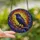 Nature & Art Lovers' Glowing Stained Glass Raven Jewel Tone Celestial Mosaic Design Stained Glass Suncatcher - 2