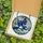 Art Enthusiasts' Dynamic Stained Glass Magpie Flight, Iridescent Blue Purple Mosaic Art Stained Glass Suncatcher - 5