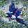 Art Enthusiasts' Dynamic Stained Glass Magpie Flight, Iridescent Blue Purple Mosaic Art Stained Glass Suncatcher - 7