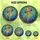 Nature Lovers' Intricate Tiffany Style Stained Glass Jellyfish Mosaic Vibrant Underwater Art Blue Green Purple Orange Stained Glass Suncatcher - 6