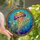 Nature Lovers' Intricate Tiffany Style Stained Glass Jellyfish Mosaic Vibrant Underwater Art Blue Green Purple Orange Stained Glass Suncatcher - 1