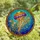 Nature Lovers' Intricate Tiffany Style Stained Glass Jellyfish Mosaic Vibrant Underwater Art Blue Green Purple Orange Stained Glass Suncatcher - 4