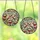 Nature Lovers' Stained Glass Bohemian Waxwing Birds Ruby Red Berry Winter Branches Mosaic Stained Glass Suncatcher - CZrm6JR7Gr