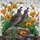 Nature Lovers' Vibrant Stained Glass California Quail Poppies Edge-to-Edge Mosaic Stained Glass Suncatcher - 7