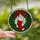 Christmas Decor Lovers' Intricate Stained Glass Red Stocking Holly Wreath Jewel Tone Mosaic Stained Glass Suncatcher - jR39c1qoL4