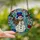 Holiday Enthusiasts' Vibrant Tiffany Glass Snowman, Holly & Candy Cane Mosaic in Icy Blue, Jewel Tones Stained Glass Suncatcher - FRHoHcJkCw