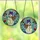 Holiday Enthusiasts' Vibrant Tiffany Glass Snowman, Holly & Candy Cane Mosaic in Icy Blue, Jewel Tones Stained Glass Suncatcher - LEwcRXpYI1