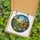 Nature Lovers' Vibrant Jewel-Toned Glowing Stained Glass Monarch Butterfly Floral Landscape Mosaic Stained Glass Suncatcher - 5