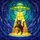 Cat Lovers' Tiffany-Inspired Stained Glass Comical Tabby Cat UFO Abduction Emerald Golden Blue Cosmic Stained Glass Suncatcher - 7