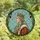 Art Aficionados' Regal Woman Profile Tiffany Stained Glass Jewel Tone Red Gold Green Blue Intricate Mosaic Stained Glass Suncatcher - l7f0E8tE55