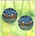 Christmas Enthusiast Densely Detailed Tiffany Stained Glass Santa Sleigh Reindeer Van Gogh Starry Night Village Mosaic Stained Glass Suncatcher - 3