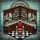 Retro Style Admirers' Tiffany Glass Barbershop Crimson Teal Antique Chair Mosaic Stained Glass Suncatcher - 7