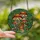 Fantasy Lovers' Tiffany Style Stained Glass Mushroom Cottage Enchanted Forest Mosaic Red Green Blue Stained Glass Suncatcher - yrfJHTD0B8