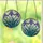 Art Lovers' Tiffany Stained Glass Violet Sapphire Irises Teal Leaves Intricate Mosaic Stained Glass Suncatcher - GeSNmmZqvj