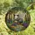 Fantasy Art Lovers' Whimsical Winged Opossum Stained Glass Enchanted Forest Mosaic Design Stained Glass Suncatcher - 4