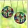 Mothers' Vibrant Stained Glass Cross & Cardinal Floral Jewel Tone Mosaic Design Stained Glass Suncatcher - 3