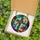 Mothers' Vibrant Stained Glass Cross & Cardinal Floral Jewel Tone Mosaic Design Stained Glass Suncatcher - h342ir7m5o